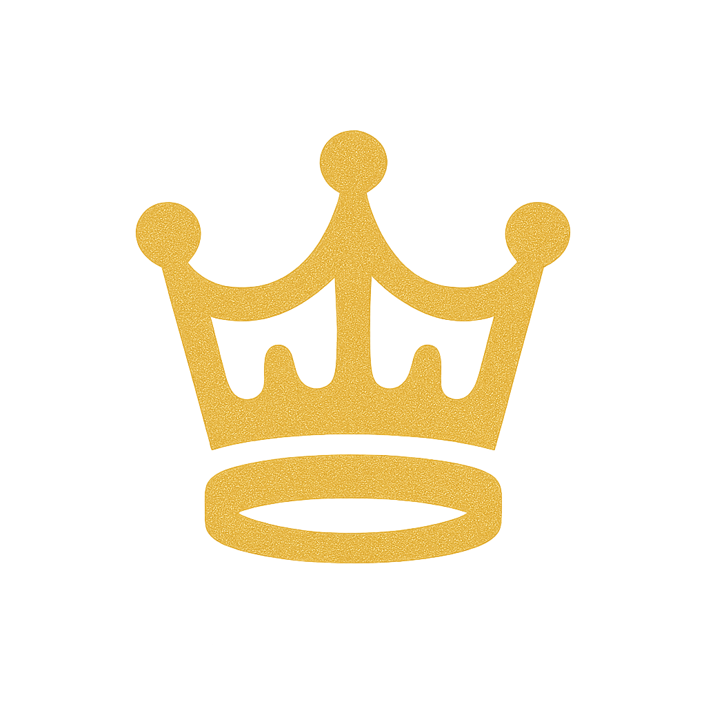 Kong Oscar krone ikon